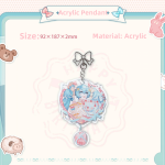 Vocaloid Hatsune Miku Sweet Dream Future Series Moeyu Miku Merch Badge Polaroid Acrylic Standing Pendant Delicate Accessories
